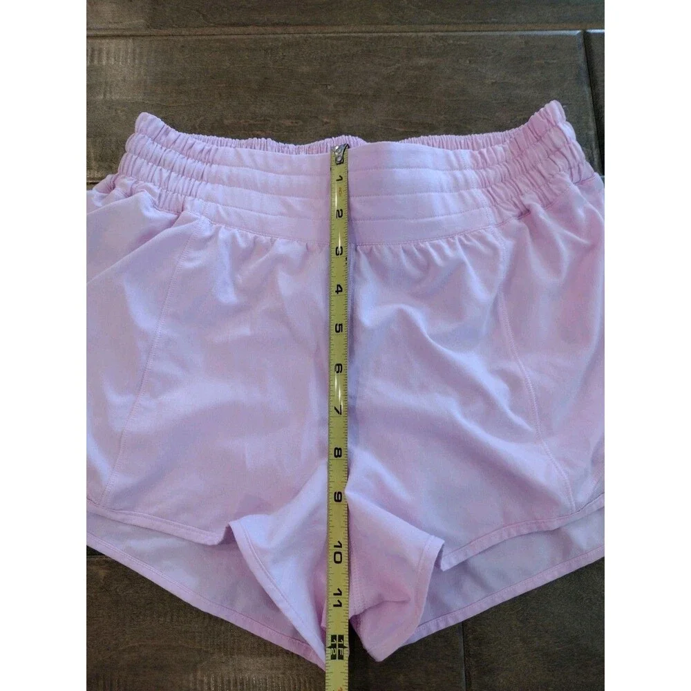 LULULEMON Women's Hotty Hot HR High Rise size 6 Vitapink pink 2.5